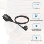 Adaptor inteligent NRGkick Smart Attachment – Priză standard Schuko 230V (Tip E+F), 13A